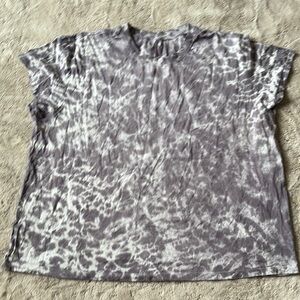Lululemon Gray Tie-Dye Women's Top